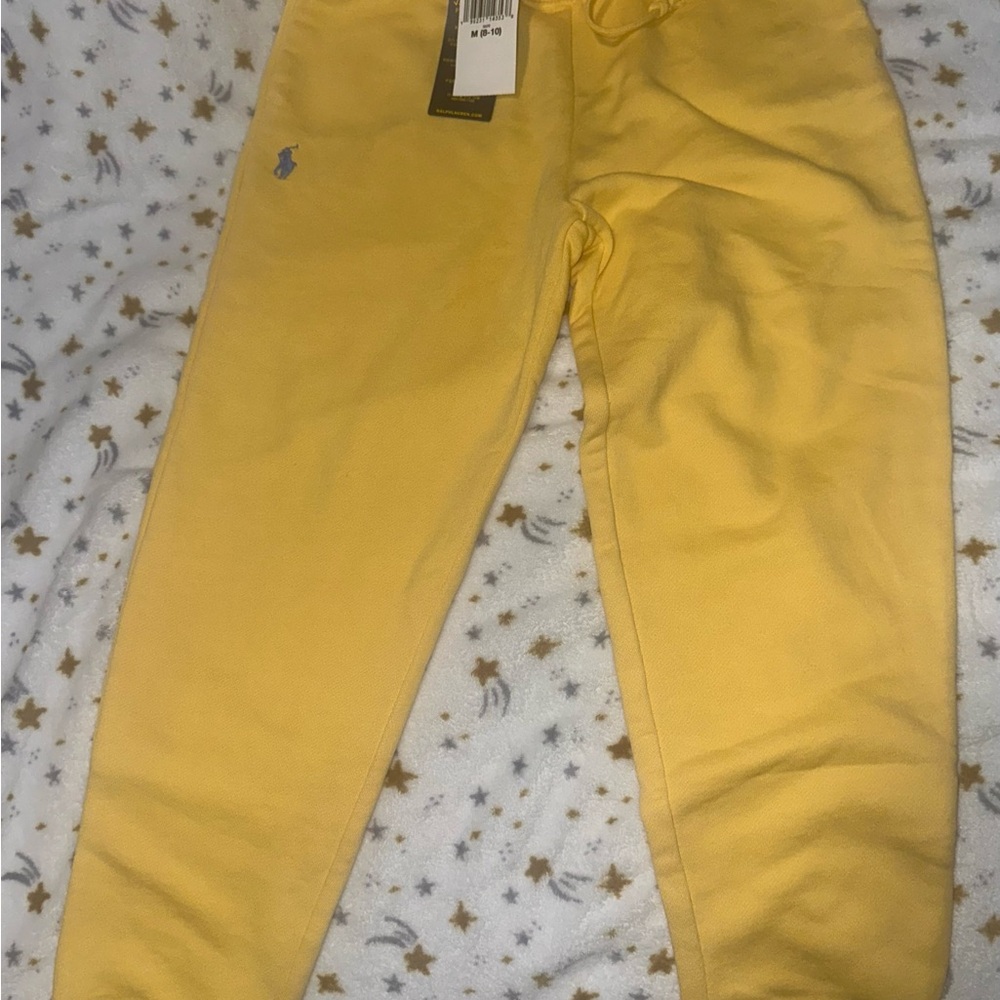 Polo by Ralph Lauren Yellow Kids Sweatpants